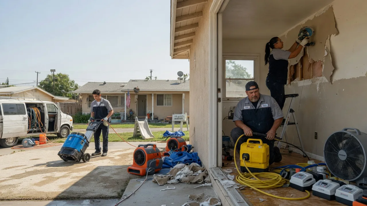Water Damage Restoration in Schriever, LA near me